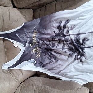 Swimsuut Coverup Palm Trees